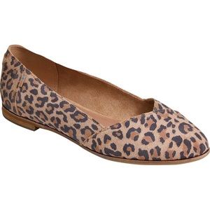 TOMS Julie Leopard Flats